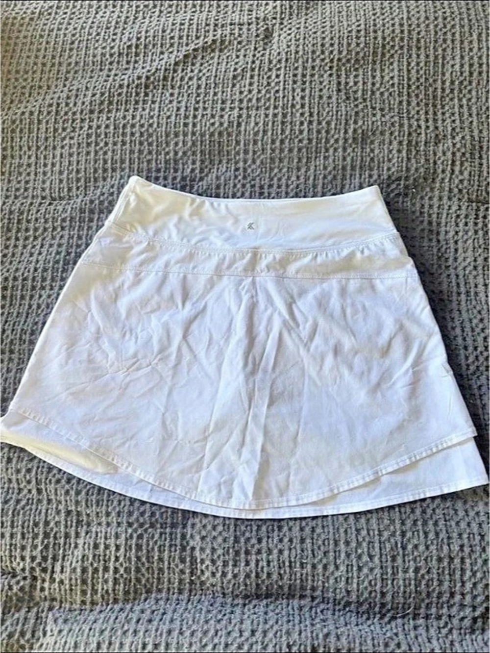 KYODAN White A-Line Skirt Like New